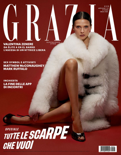 Valentine Zenere in Grazia Italy, October 2025