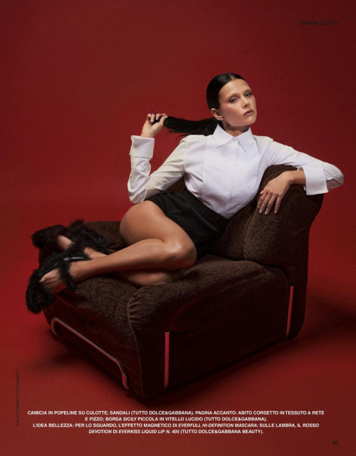 Valentine Zenere in Grazia Italy, October 2025 11