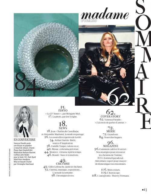 Vanessa Paradis in Madame Figaro, October 2025 8