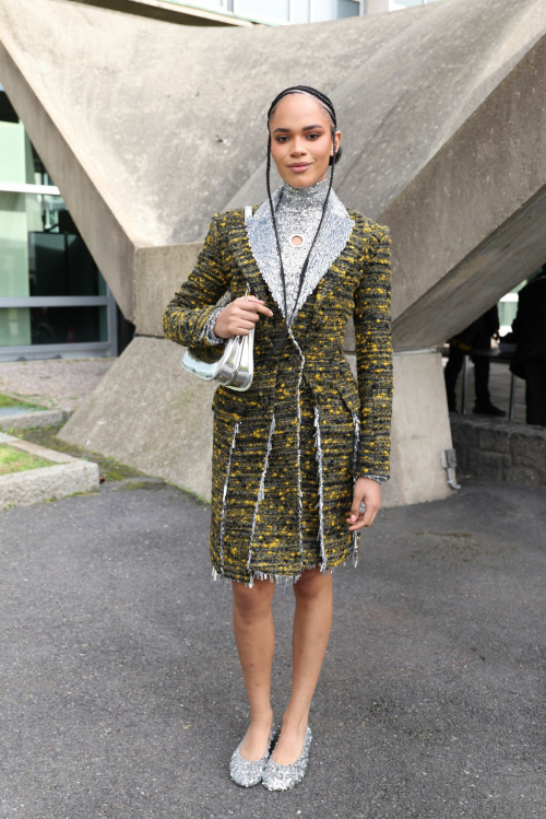 Yasmin Finney at Rabanne Show Paris Fashion Week, October 2025