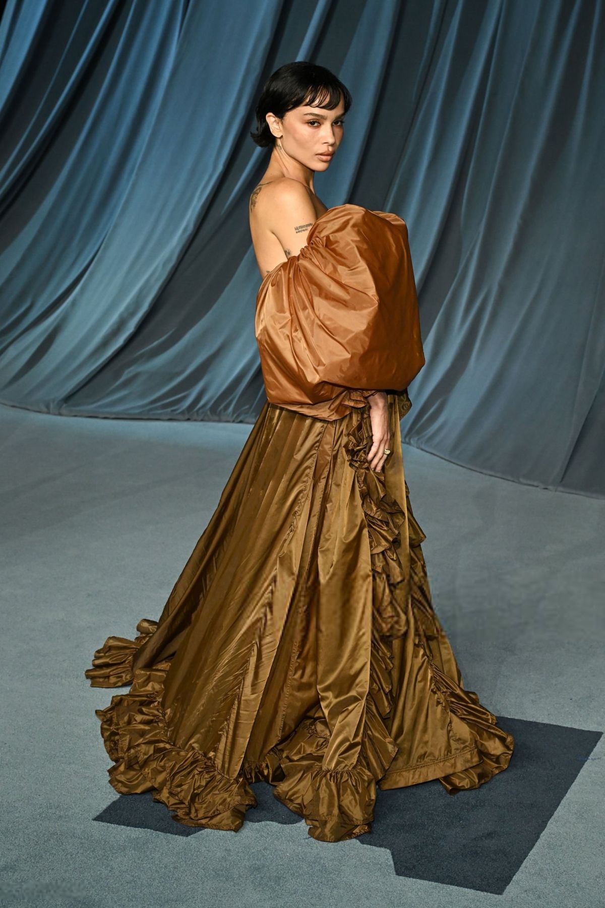 Zoe Kravitz at Academy Museum Gala in Los Angeles, October 2025