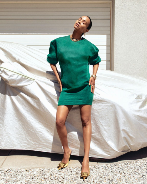 Zoe Saldana for Beyond Noise Issue #4, F/W 2025 6