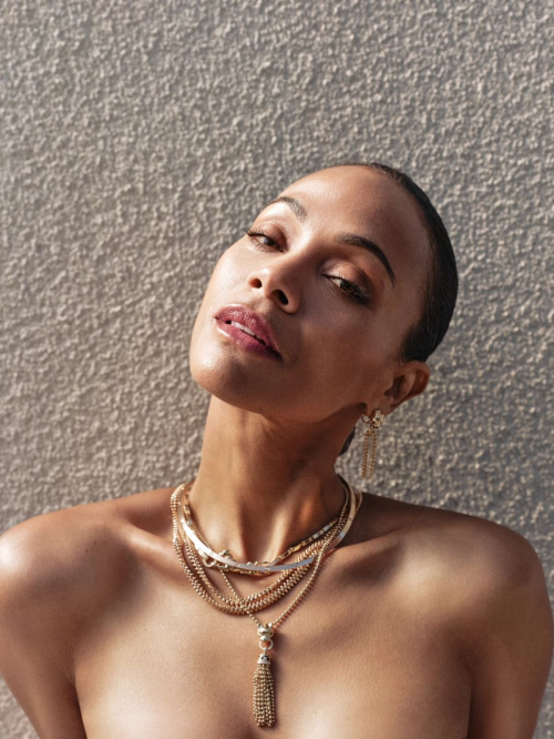 Zoe Saldana for Beyond Noise Issue #4, F/W 2025 7