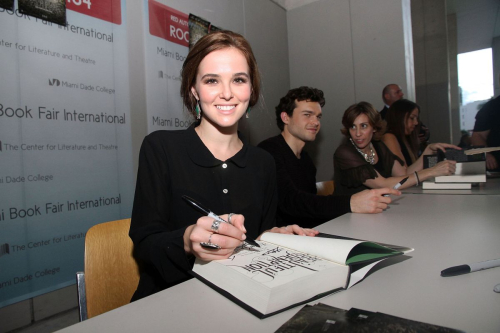 Zoey Deutch at Miami Book Fair International 2