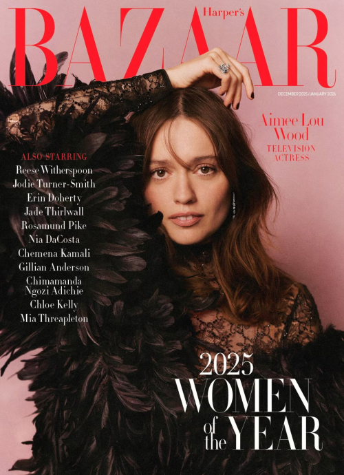 Aimee Lou Wood in Harper’s Bazaar UK, December 2025 8