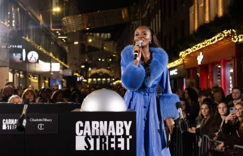 Aj Odudu Carnaby Street Christmas Lights Switch On London, November 2025 1