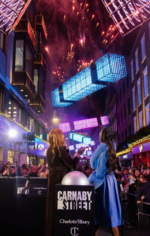 Aj Odudu Carnaby Street Christmas Lights Switch On London, November 2025 2