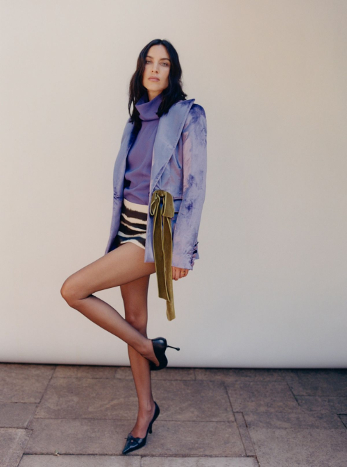 Alexa Chung for Vogue Magazine Czechoslovakia, December 2025 1