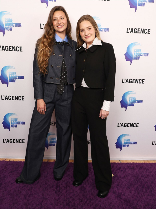 Alyson and AJ Michalka at Cure Addiction Now Fundraiser, Nov 2025