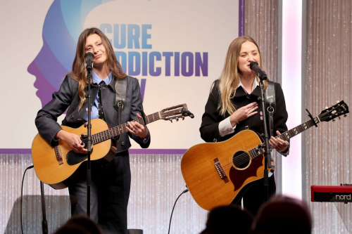 Alyson and AJ Michalka at Cure Addiction Now Fundraiser, Nov 2025 1