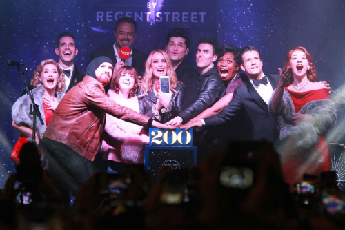 Amanda Holden Regent Street Christmas Lights London, November 2019 3