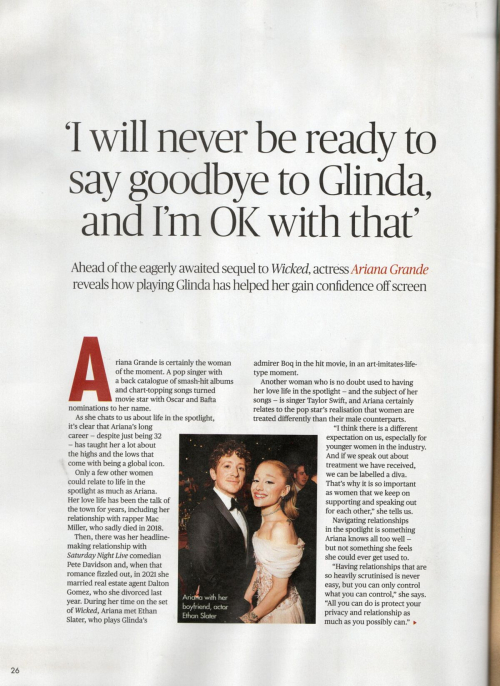 Ariana Grande in OK! Magazine Feature, Nov 2025 3