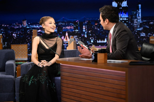 Ariana Grande Tonight Show Starring Jimmy Fallon, November 2025 5
