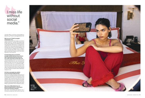 Ariana Greenblatt in Cosmopolitan Magazine, November 2025 5