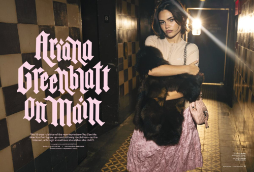 Ariana Greenblatt in Cosmopolitan Magazine, November 2025 8