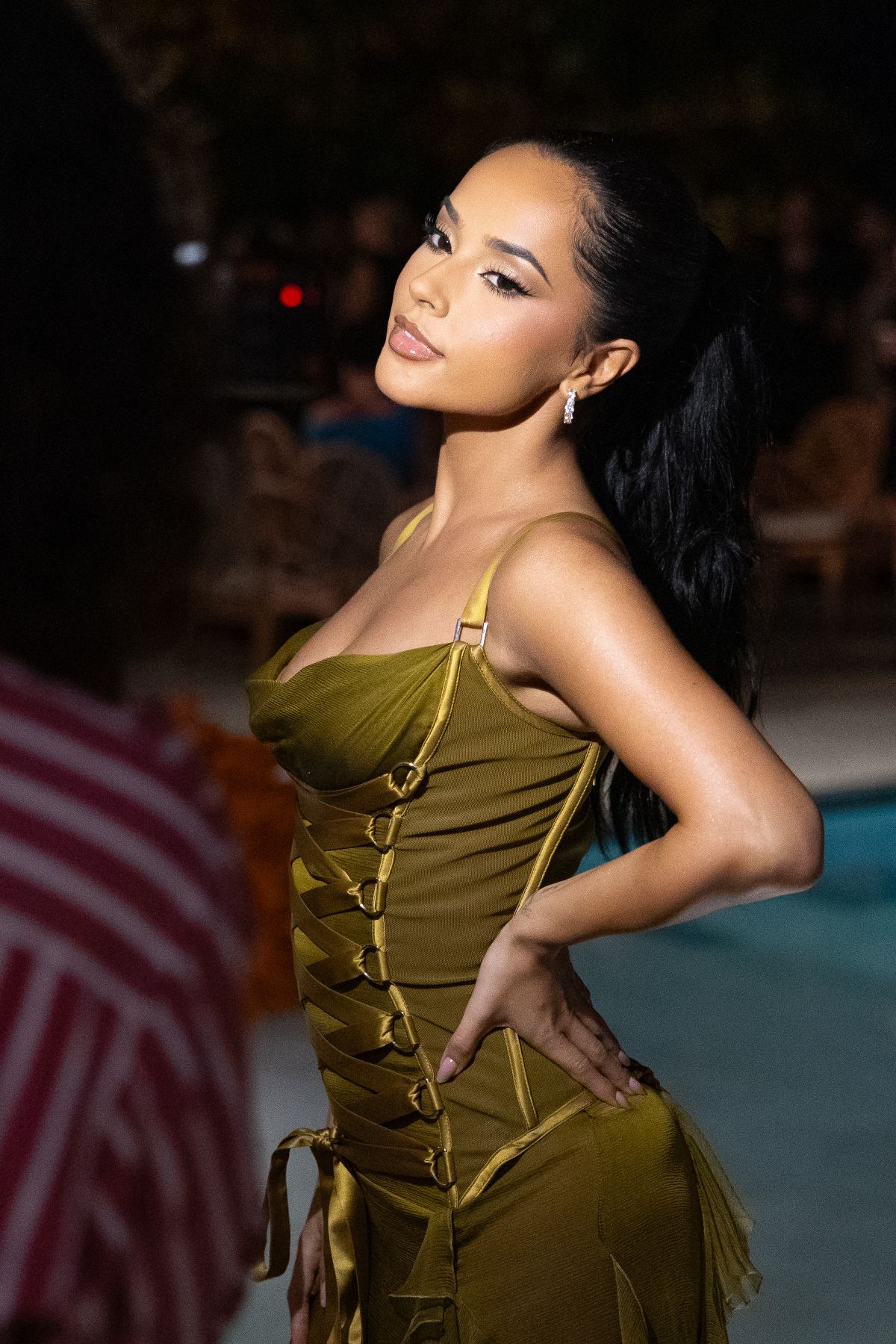 Becky G at Latin American Fashion Awards Cocktail, November 2025
