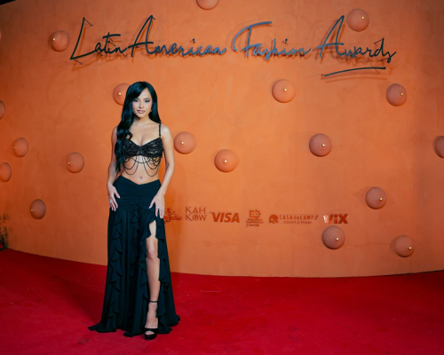 Becky G at Latin American Fashion Awards in Dominican Republic, Nov 2025 5