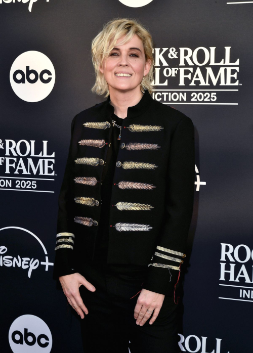 Brandi Carlile at Rock and Roll Hall of Fame Induction, November 2025
