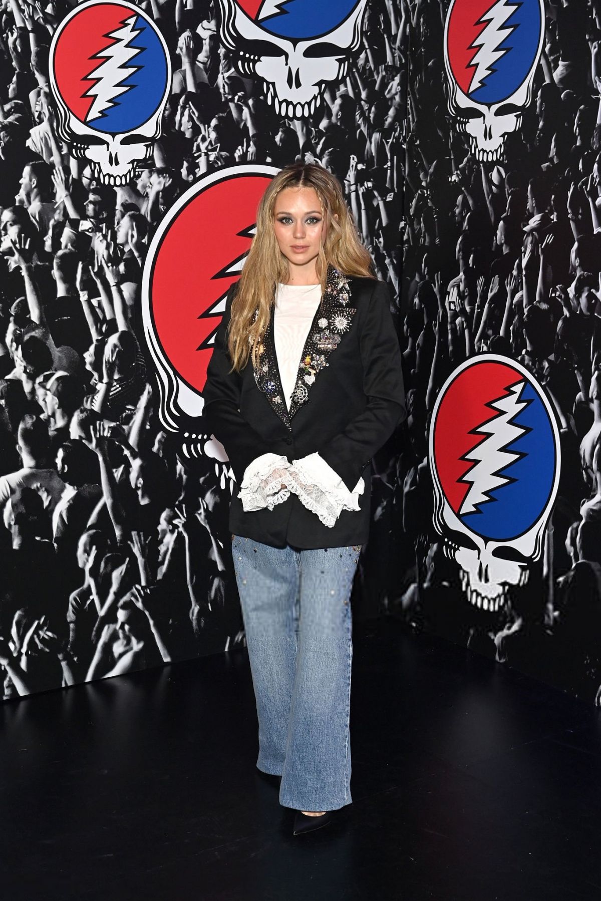 Brec Bassinger Alice + Olivia Grateful Dead Launch Party New York, November 2025