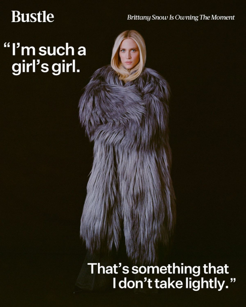Brittany Snow Bustle Magazine, November 2025 4