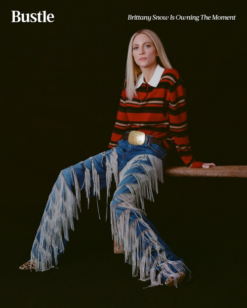 Brittany Snow Bustle Magazine, November 2025 6