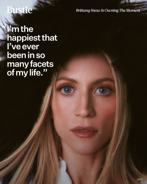 Brittany Snow Bustle Magazine, November 2025 8