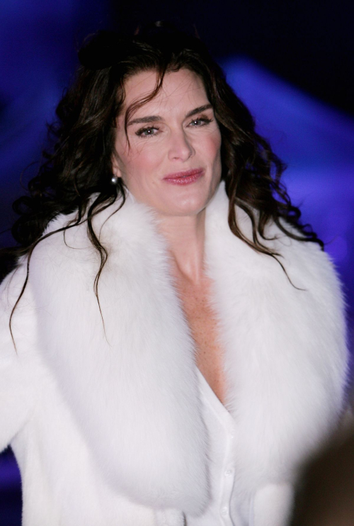 Brooke Shields Rockefeller Centre Christmas Tree Lighting New York, 2007 3