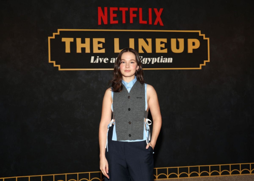 Cailee Spaeny at The Lineup Live Egyptian Los Angeles, November 2025 5