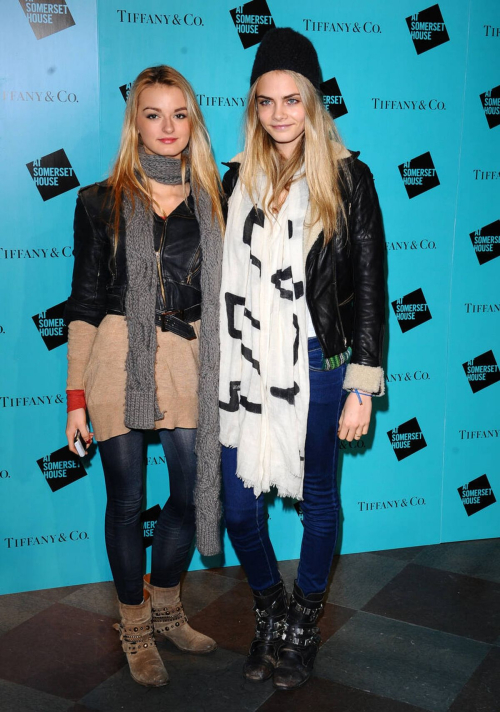 Cara Delevingne at Launch of Skate Somerset House London, November 2010 1