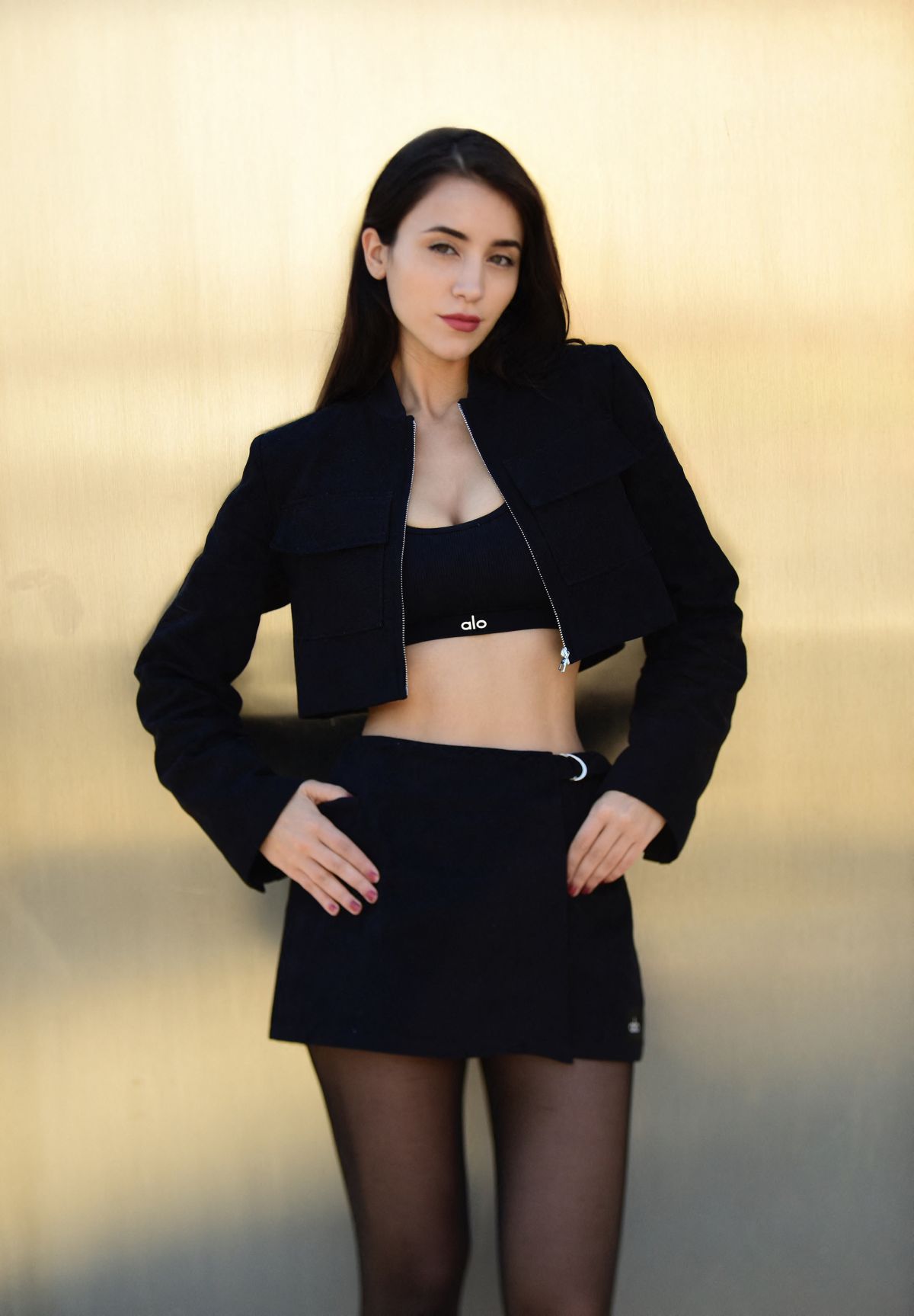 Caylee Cowan Alo Photoshoot Milk Studios Hollywood, November 2025