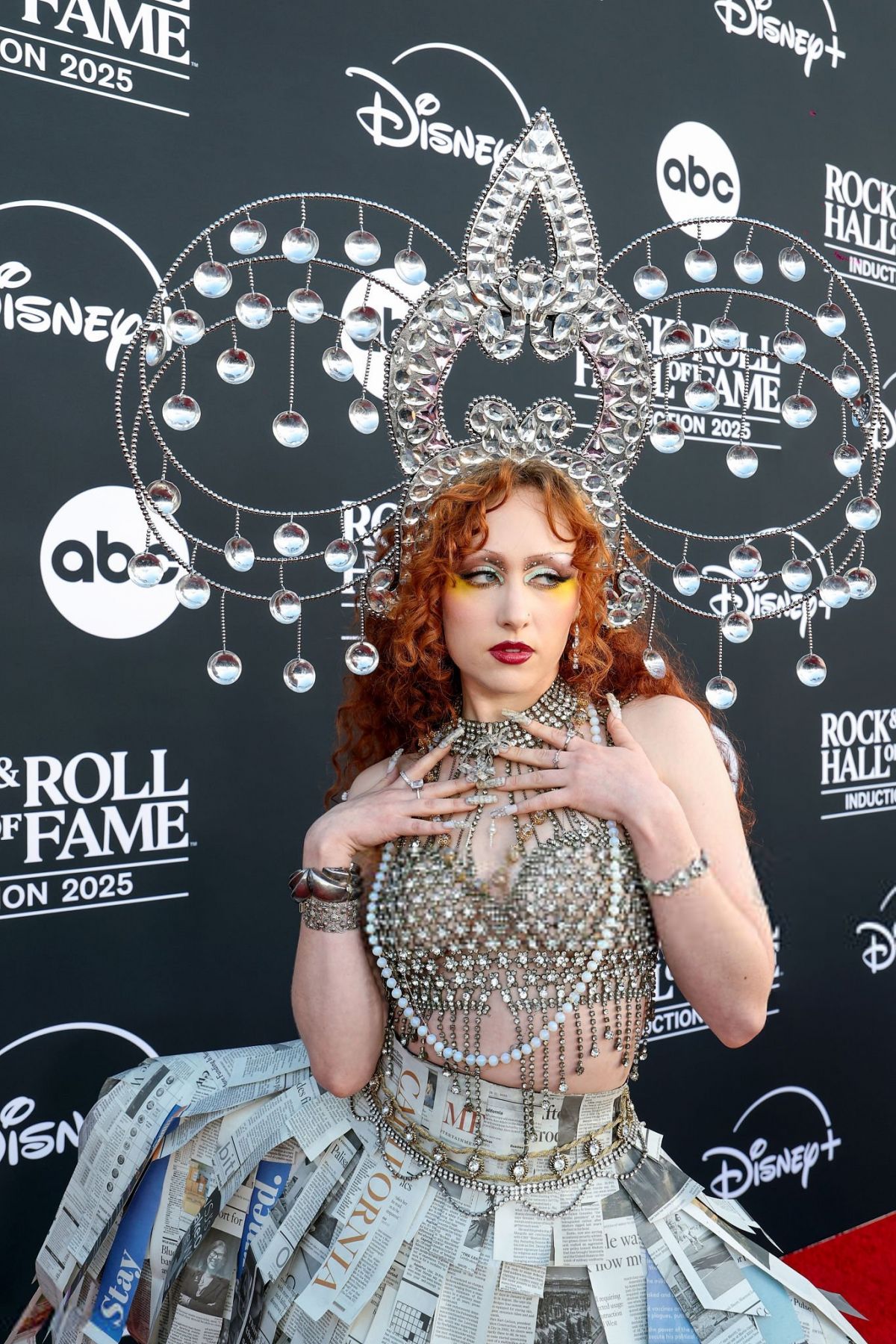 Chappell Roan at Rock and Roll Hall of Fame Induction, November 2025