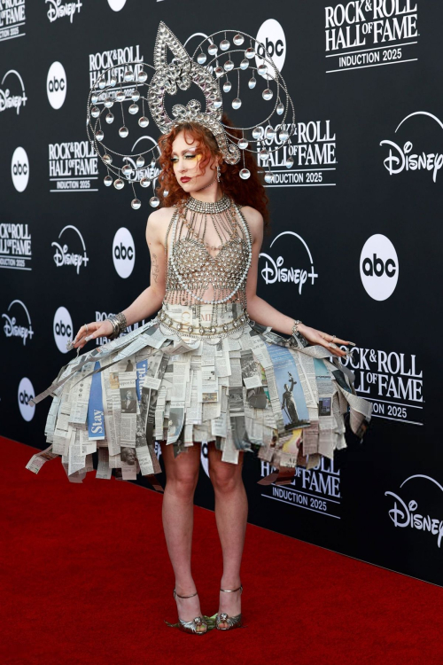 Chappell Roan at Rock and Roll Hall of Fame Induction, November 2025 4