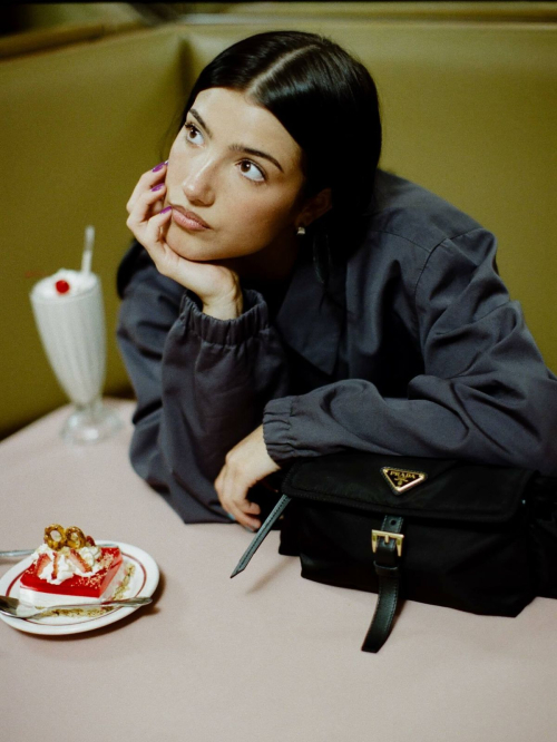 Charli D’Amelio for Prada Explore Bag Campaign, Nov 2025 1