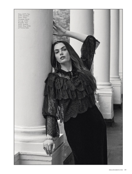 Charli Howard in Hello Fashion Monthly, December 2025 9