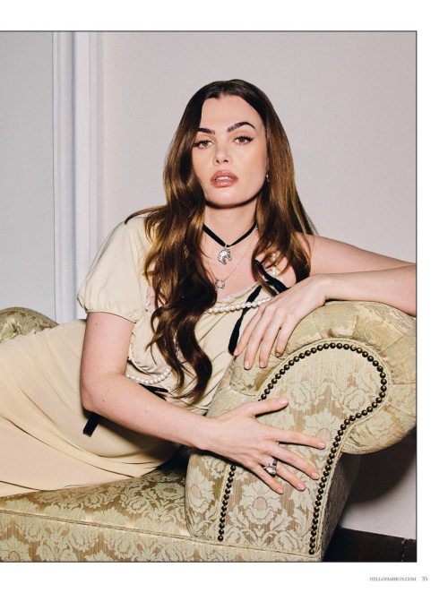 Charli Howard in Hello Fashion Monthly, December 2025 11