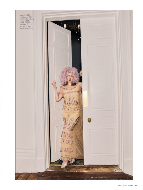 Charli Howard in Hello Fashion Monthly, December 2025 5