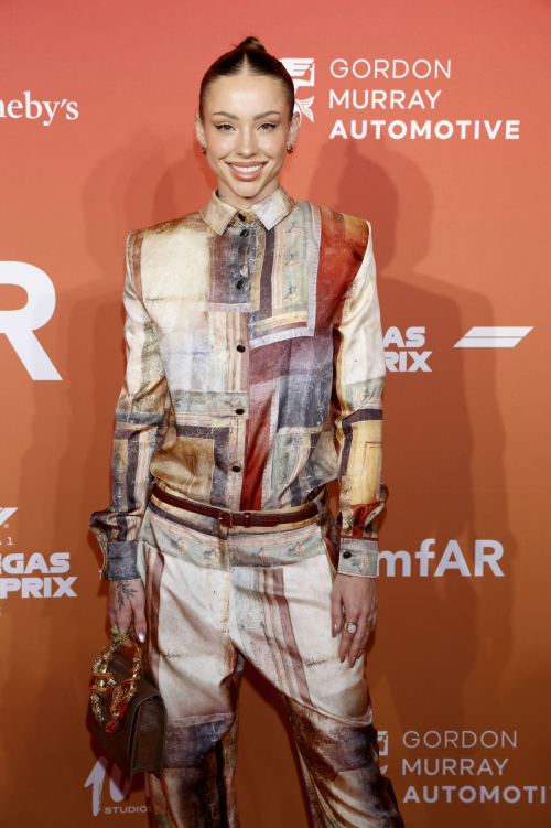 Charly Jordan at amfAR Las Vegas, November 2025