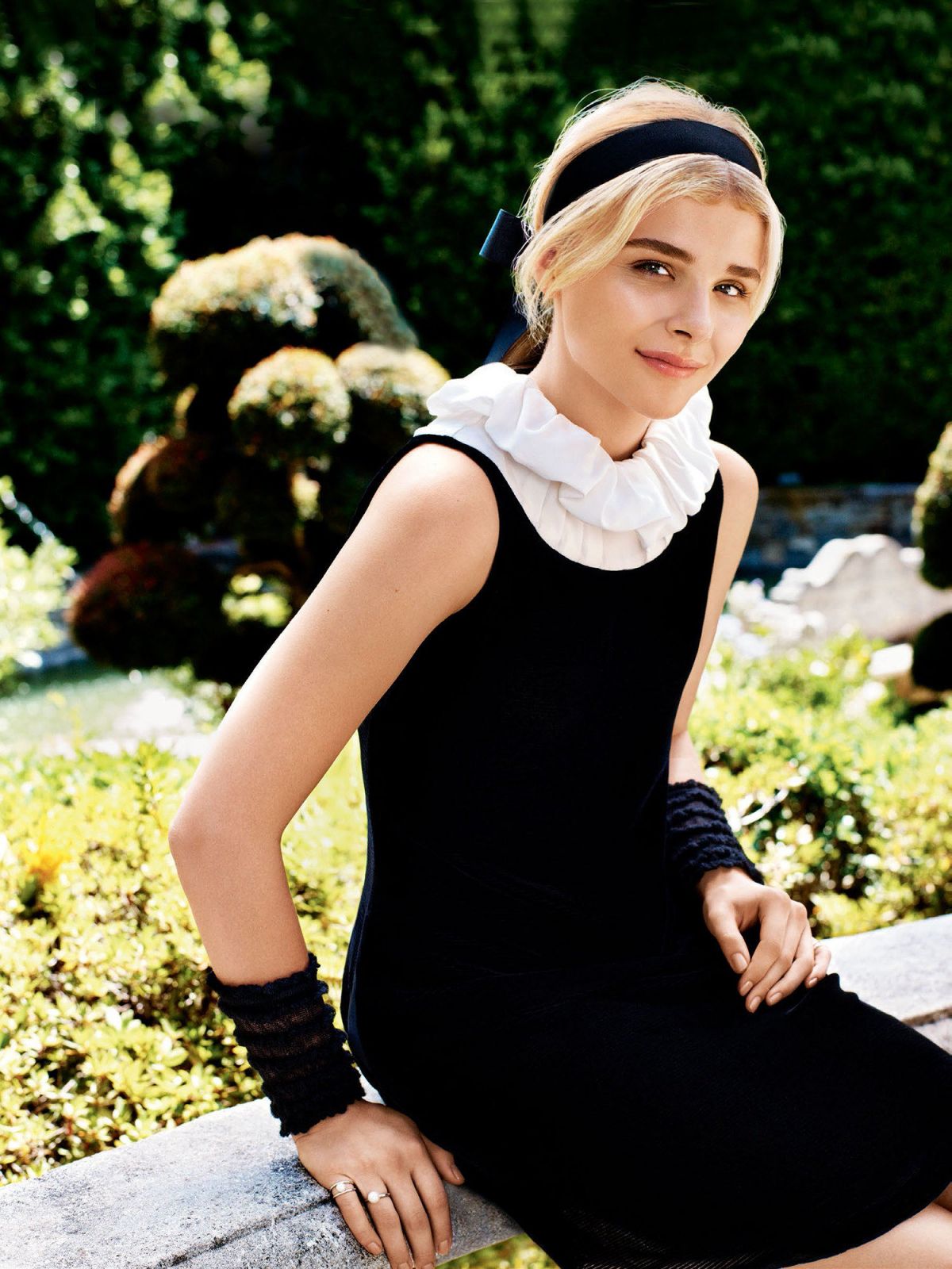 Chloe Moretz chic for Teen Vogue, October 2014