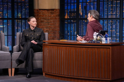 Chloe Moretz Late Night with Seth Meyers, November 2025 3