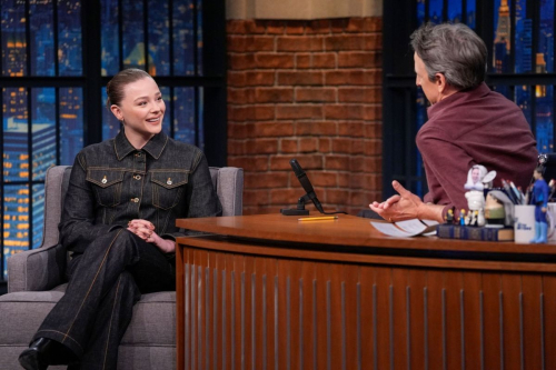 Chloe Moretz Late Night with Seth Meyers, November 2025 5