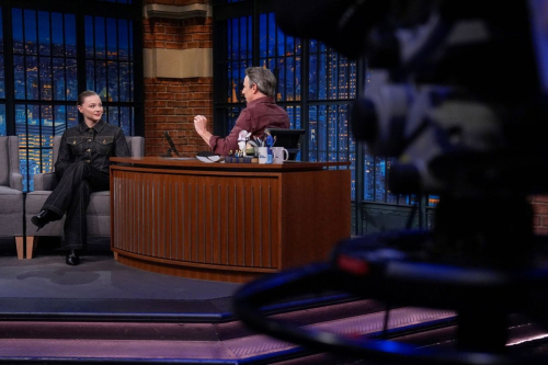 Chloe Moretz Late Night with Seth Meyers, November 2025 6