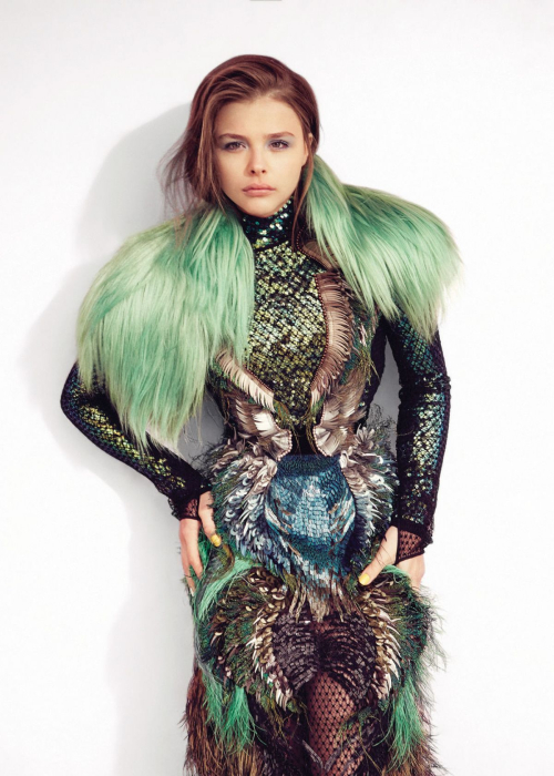 Chloe Moretz stylish in Instyle feature, 2013 2