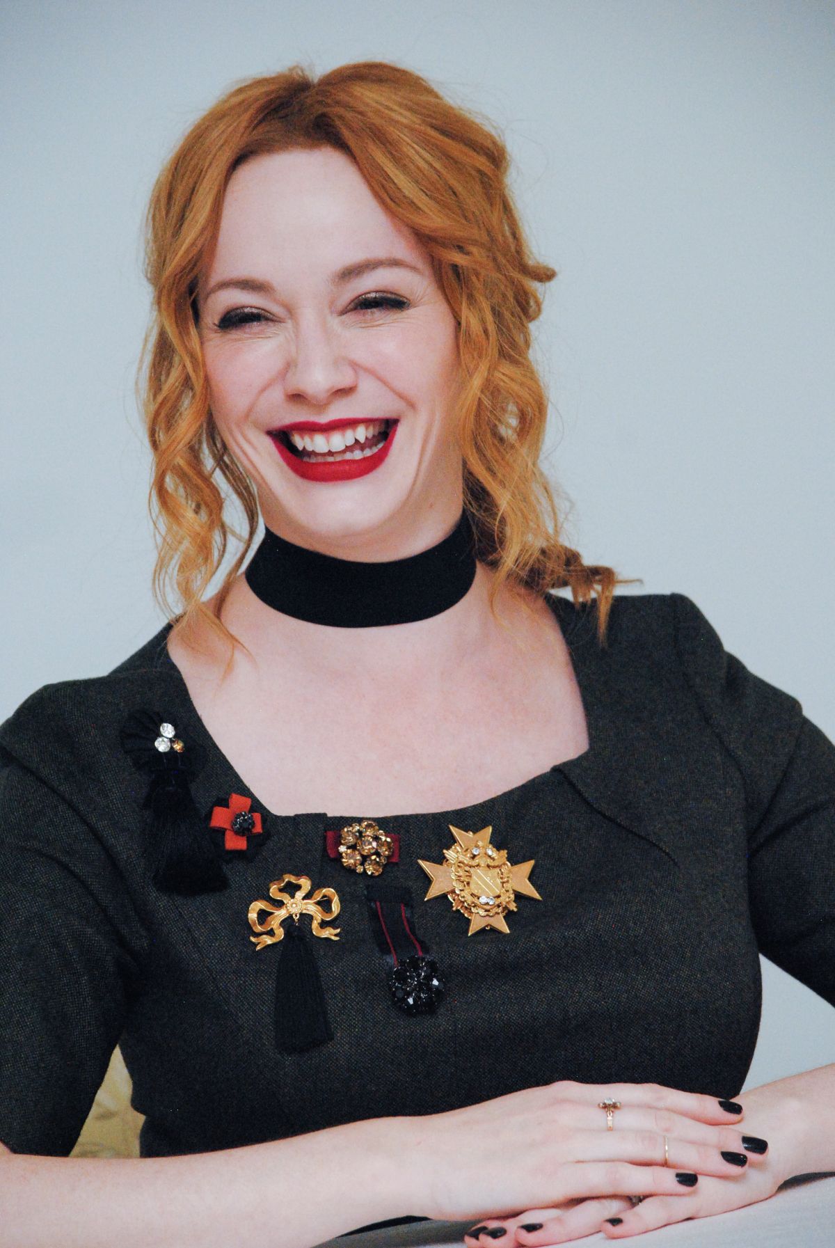 Christina Hendricks at Bad Santa 2 Press Conference, Nov 2016