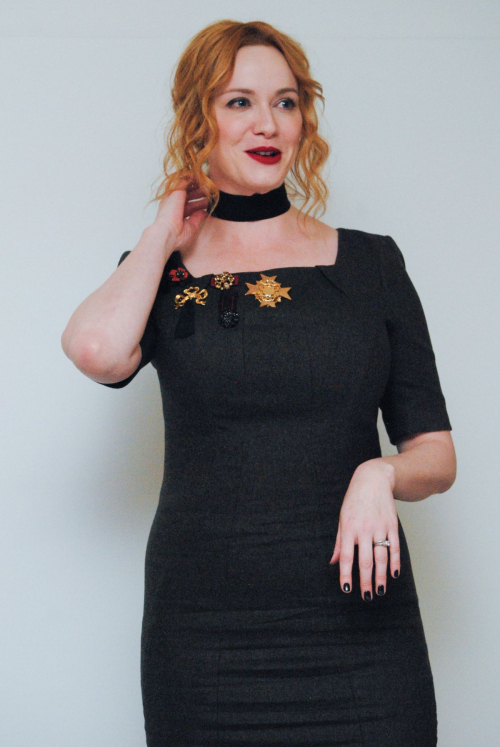Christina Hendricks at Bad Santa 2 Press Conference, Nov 2016 3