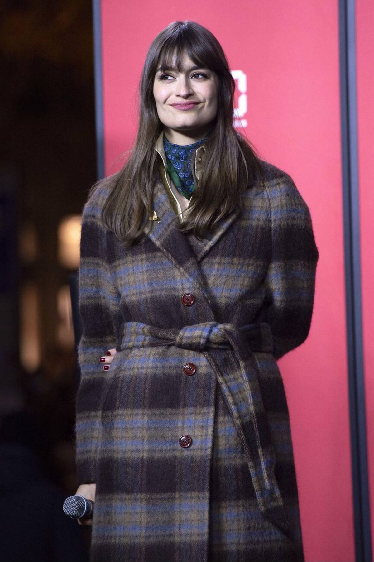 Clara Luciani at Champs-Elysees Christmas Lights Launch Paris, November 2021