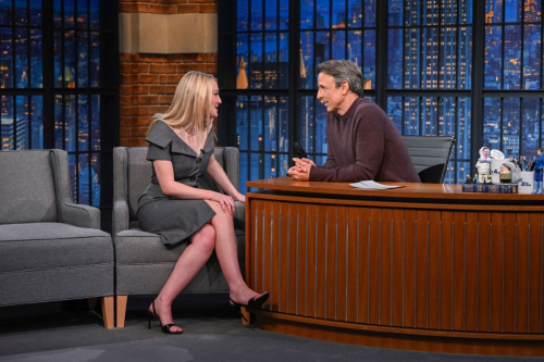 Dakota Fanning at Late Night with Seth Meyers, November 2025 1
