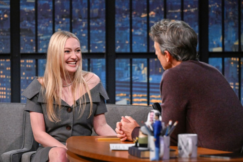 Dakota Fanning at Late Night with Seth Meyers, November 2025 2