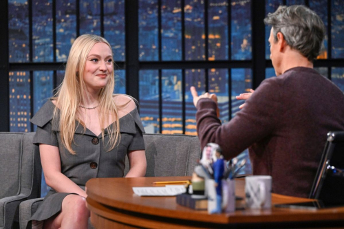 Dakota Fanning at Late Night with Seth Meyers, November 2025 3