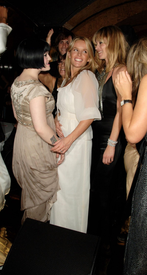 Davinia Taylor Kate Moss Top Shop Christmas Range London, October 2007 1