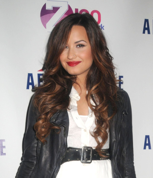 Demi Lovato at Z100 Jingle Ball Kickoff NYC, October 2011 1